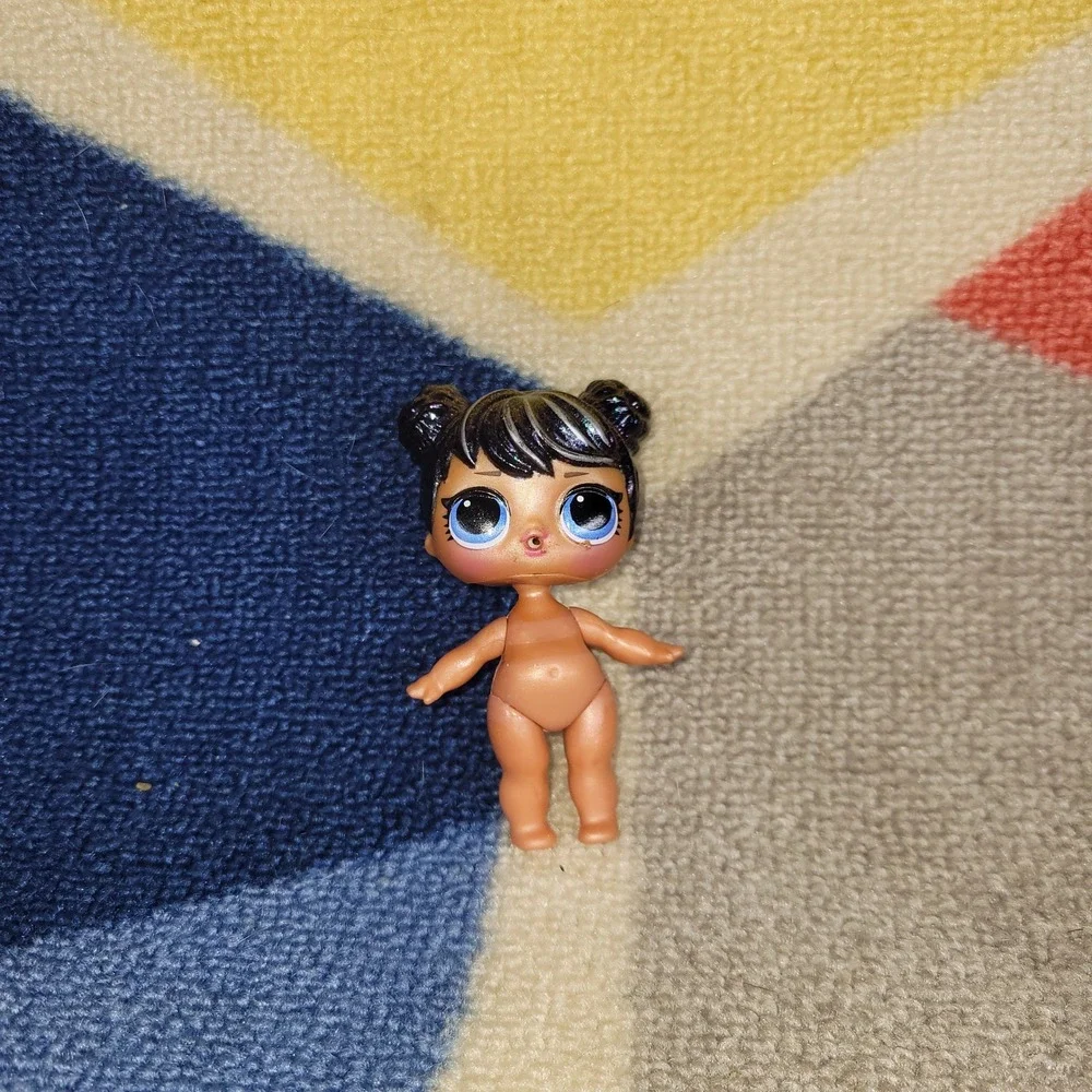 LOL Surprise Doll Glitter Series‎ Baby Girl Toy Black Hair Blue Eyes